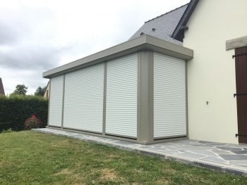 Véranda aluminium à Saint-lô dans la Manche