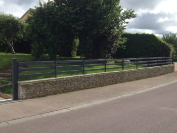 Clôture aluminium à Coutances dans la Manche