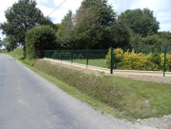 Clôture à Coutances dans la Manche