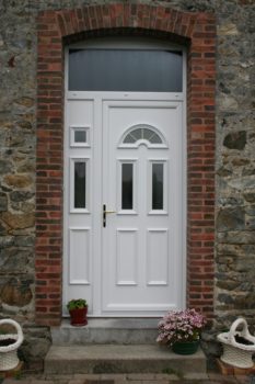 Porte d'entrée à Coutances dans la Manche