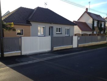 Portail et Clôture aluminium à Coutances dans la Manche