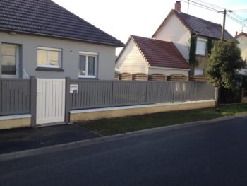 Portail et Clôture aluminium à Coutances dans la Manche