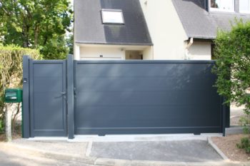 Portail aluminium à Saint-lô dans la Manche