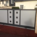 Portail coulissant aluminium 