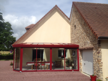 Véranda aluminium sur Saint-lô dans la Manche