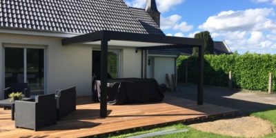 Pergola Bioclimatique à Saint Romphaire dans la Manche 2