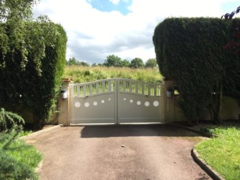 Portail aluminium Isigny sur Mer Calvados