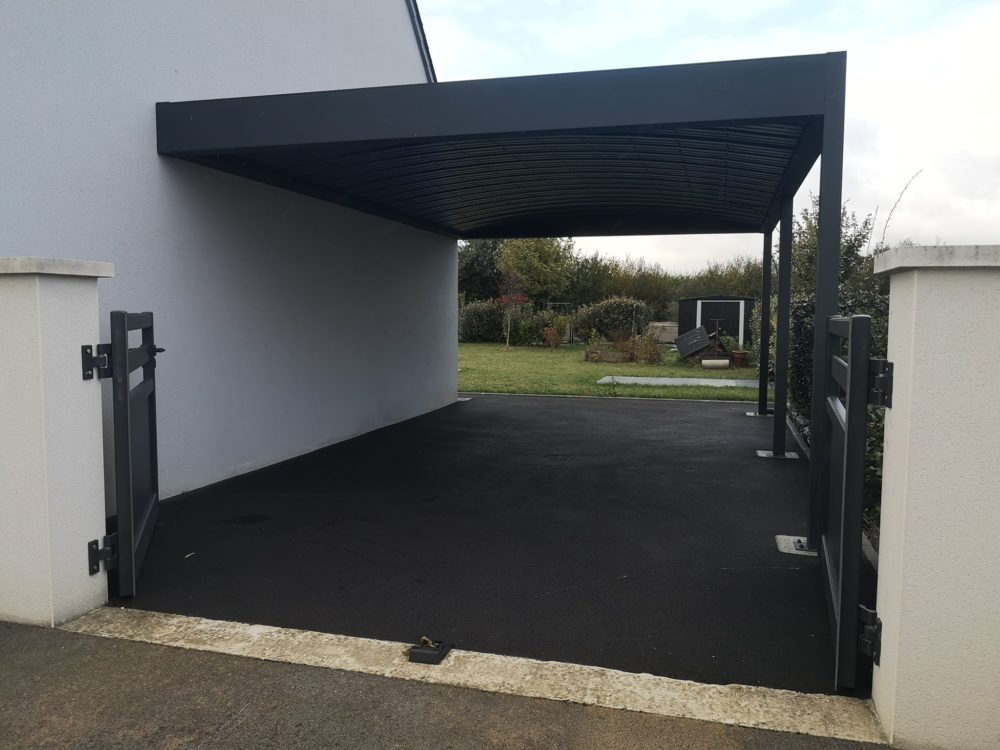  Carports  aluminium dans la Manche et le Calvados Socodime