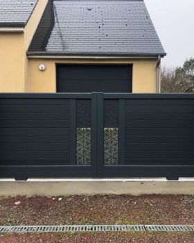 Portail Aluminium Gouville Coutances Manche